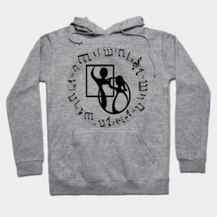 Notes Circ BLK Hoodie